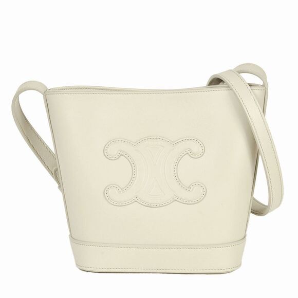 CELINE White Shoulder Bag - Picture 1 of 7